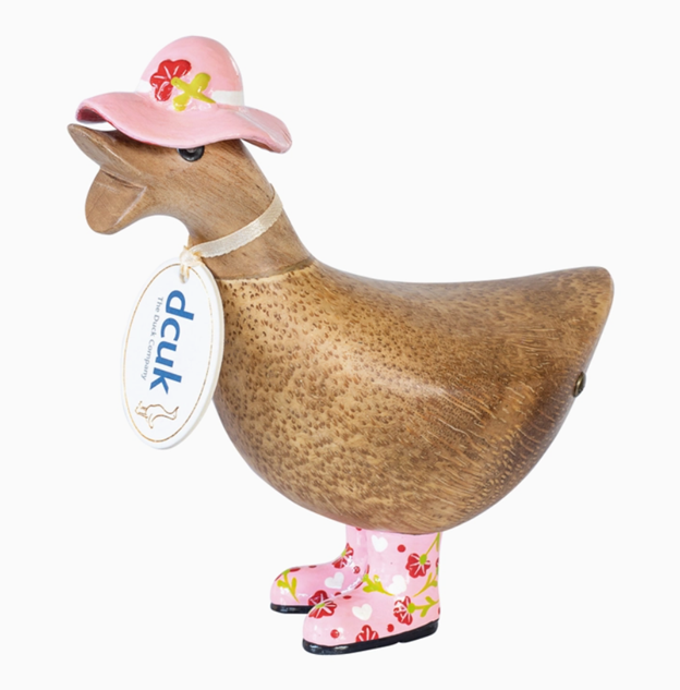 Dcuk Floral Hat & Boots Ducky