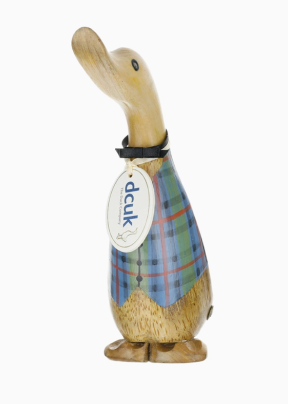 Dcuk Tartan Waistcoat Duckling