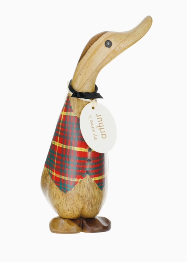 Dcuk Tartan Waistcoat Duckling