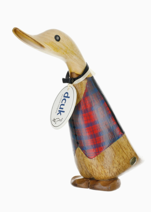 Dcuk Tartan Waistcoat Duckling