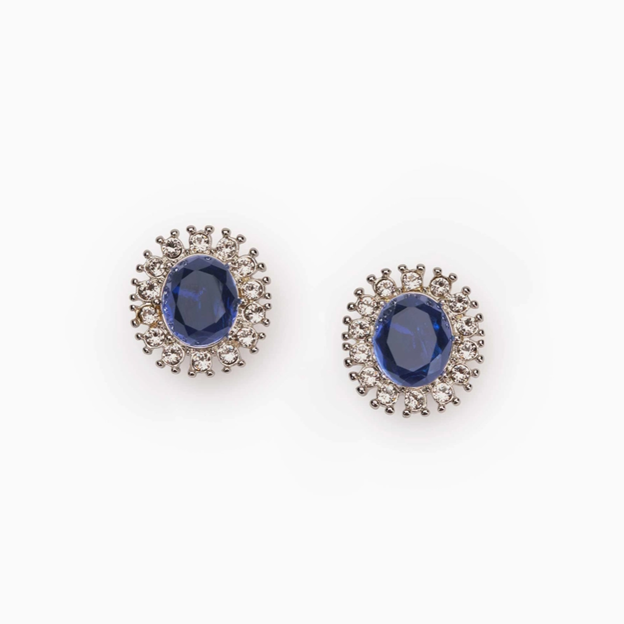 Lady Diana Stud Earrings