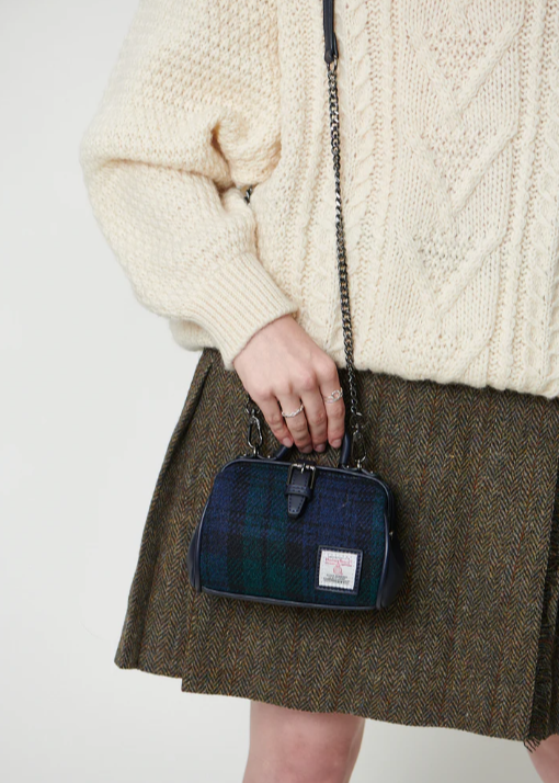 Harris Tweed Mini Doctor Bag