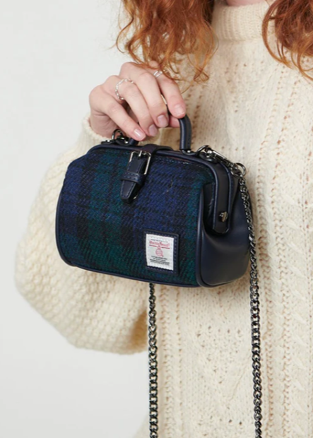 Harris Tweed Mini Doctor Bag