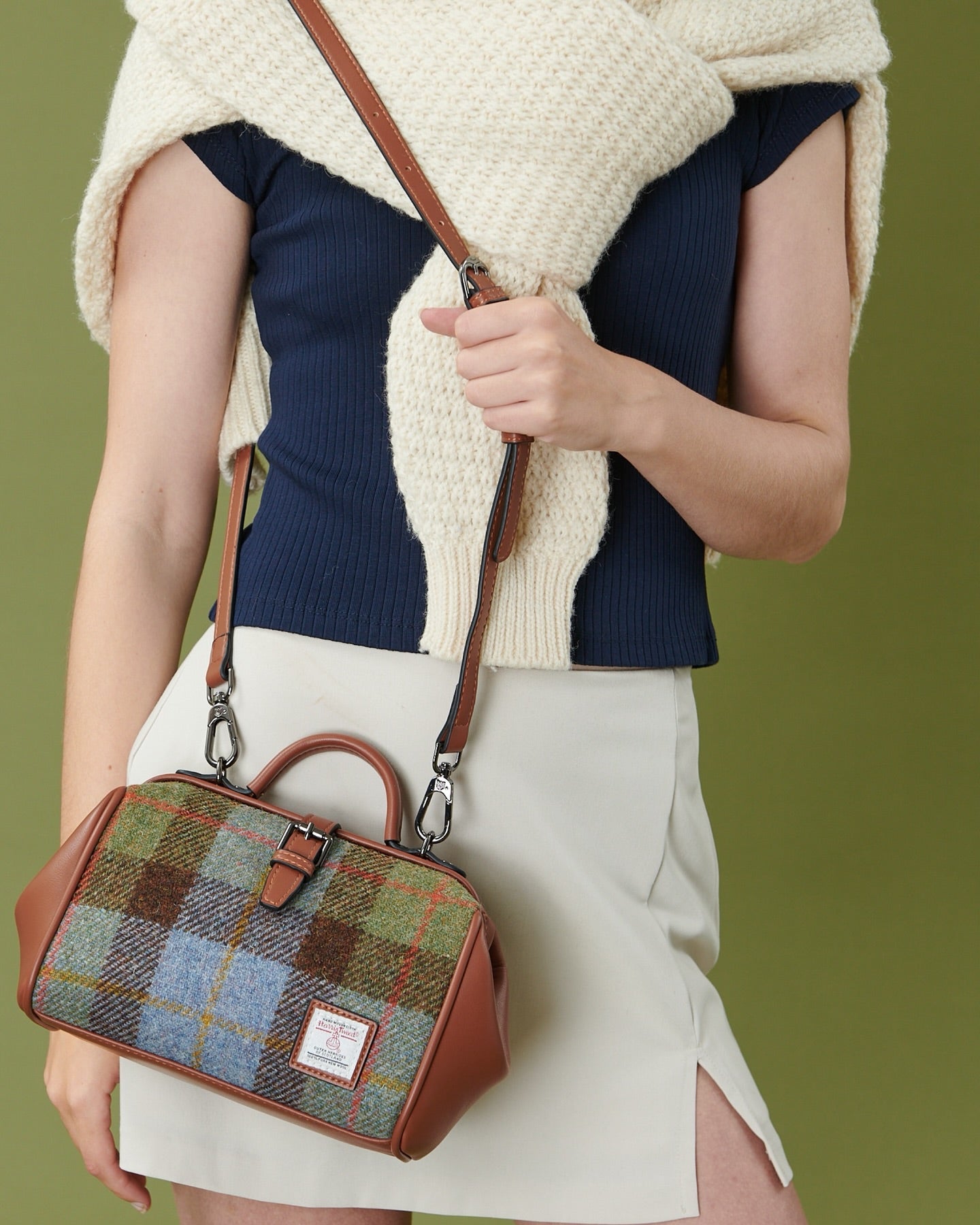 Harris Tweed Medium Doctor Bag