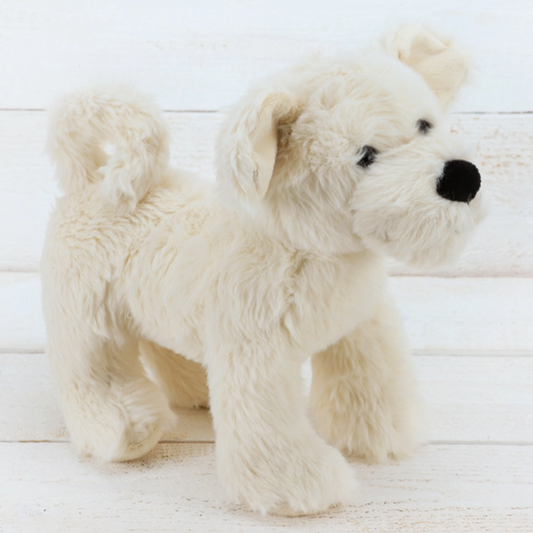 Small Plush - Dog - Cream