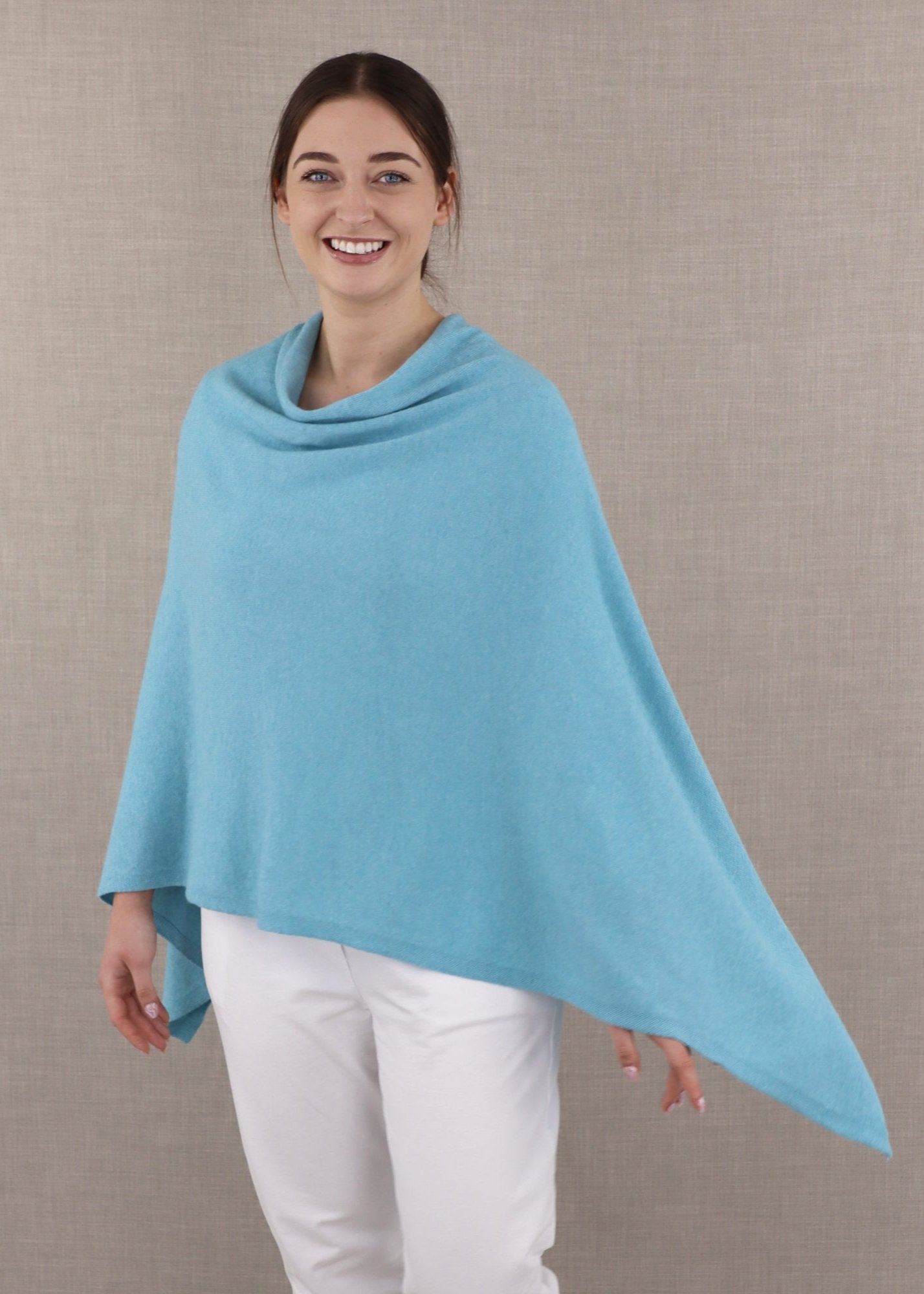 Cashmere Blend Poncho