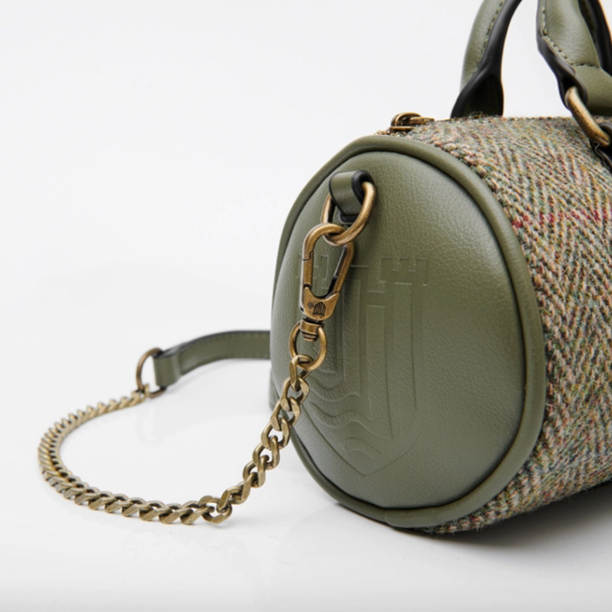 Harris Tweed Mini Duffle Bag