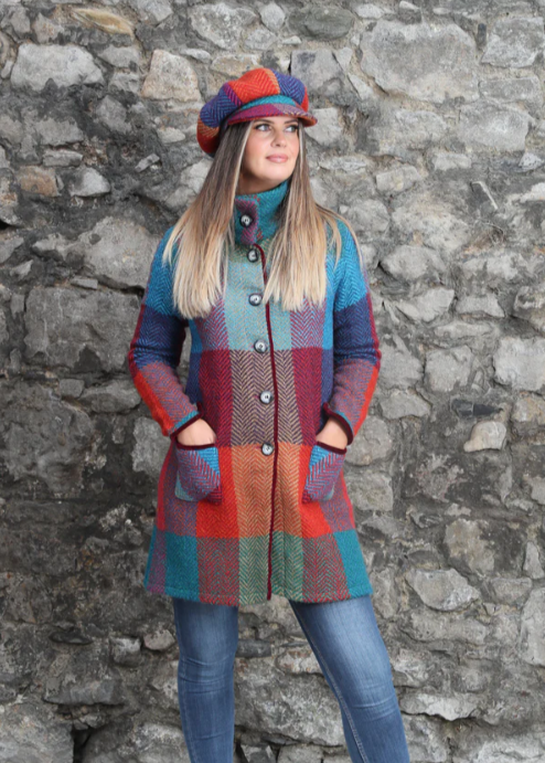 John Branigan Emma Coat - Donegal Red