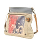 Enjoy The Ride Canvas Crossbody Bag