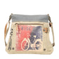 Enjoy The Ride Canvas Crossbody Bag