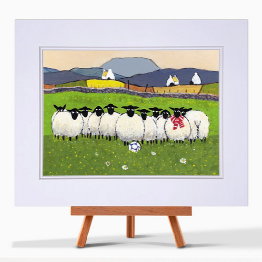 Mounted Print Ewe Nited