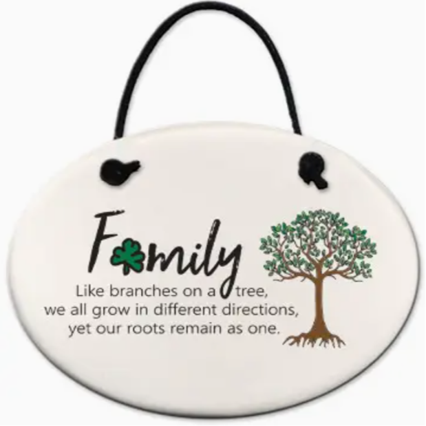 Ceramic Ornament - Family Tree