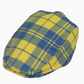 Kids Flat Cap Plaid Print