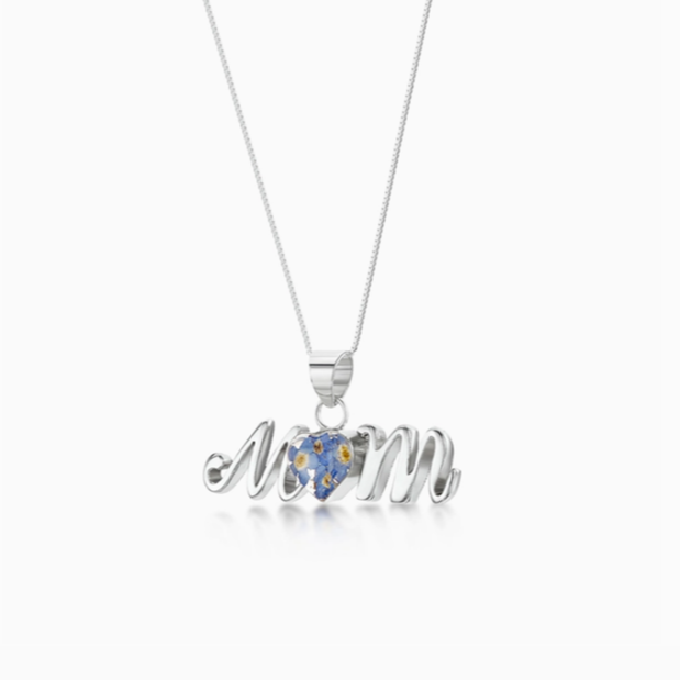 Forget-Me-Not Necklace Mom