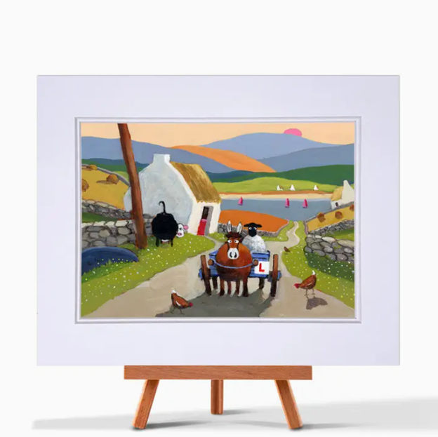 Mounted Print Form-Ewe-La One