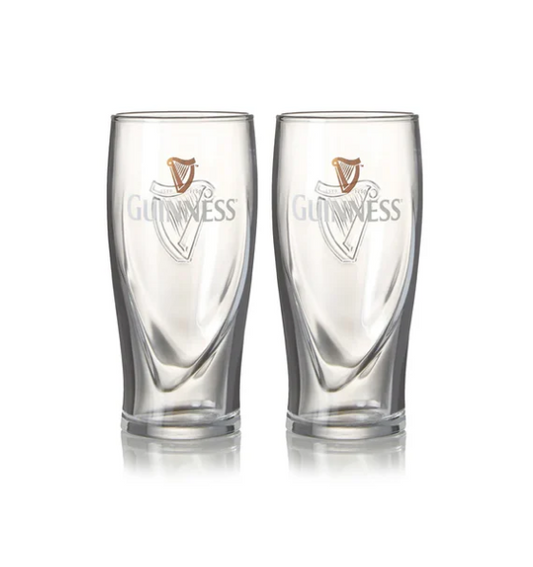 Guinness Half Pint Glass 2 Pack