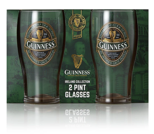 Ireland Collection Pint Glass - 2 Pack