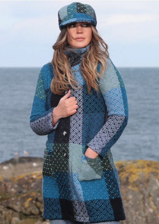 John Branigan Gemma Coat - Tara Blue