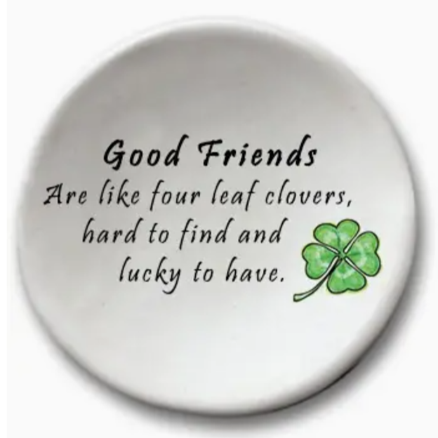 Ceramic Ornament - Good Friends are Hard to Find