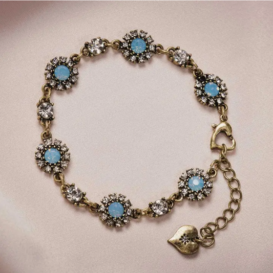 Grace Bracelet Blue Opal