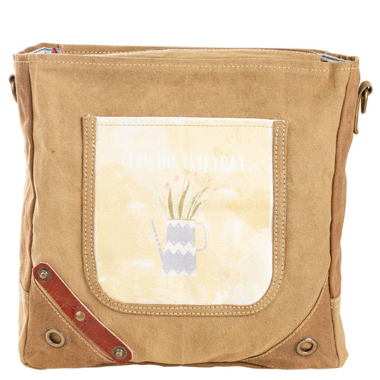 Growing Every Day Canvas Tote