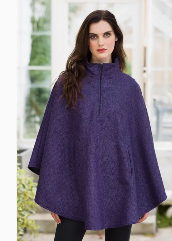 Mucros Half-Zip Ponchos