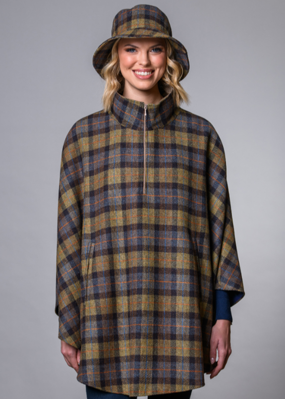 Mucros Half-Zip Ponchos