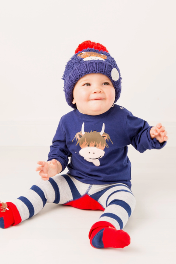 Hamish Highland Cow Beanie