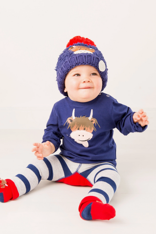 Hamish Highland Cow Beanie