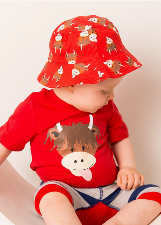 Hamish Highland Cow Summer Hat