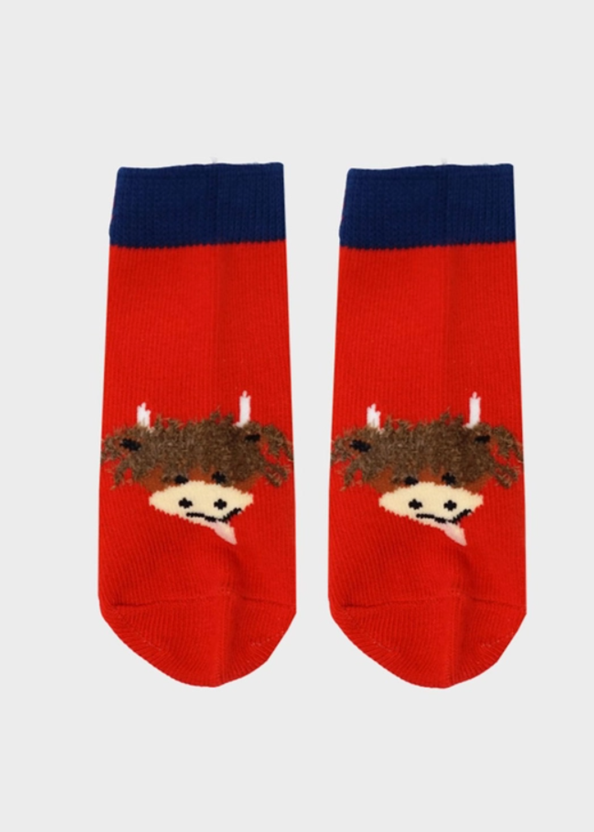 Hamish Highland Cow Socks