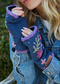 Hampton Court - Embroidered Flowers Handwarmers
