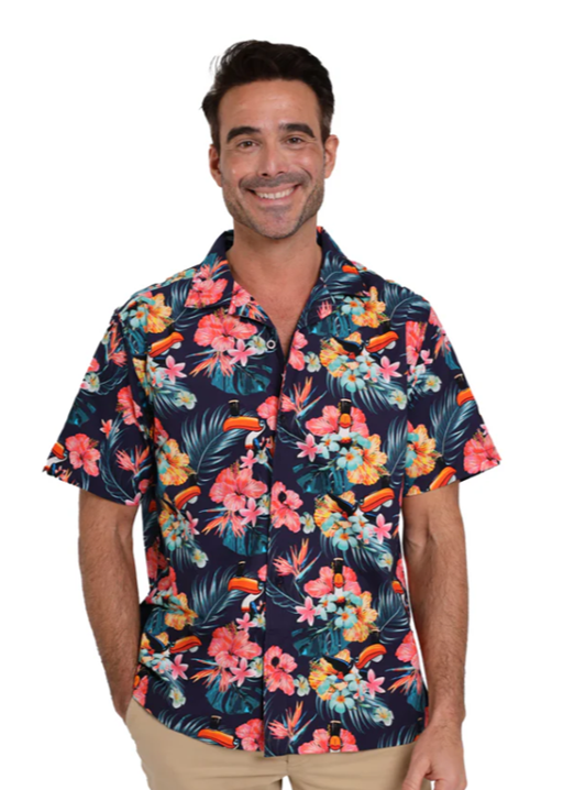 Guinness Toucan Hawaiian Shirt