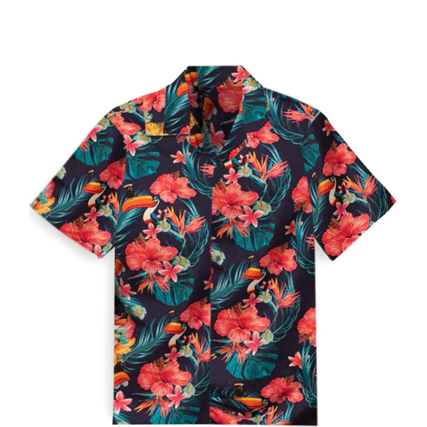 Guinness Toucan Hawaiian Shirt