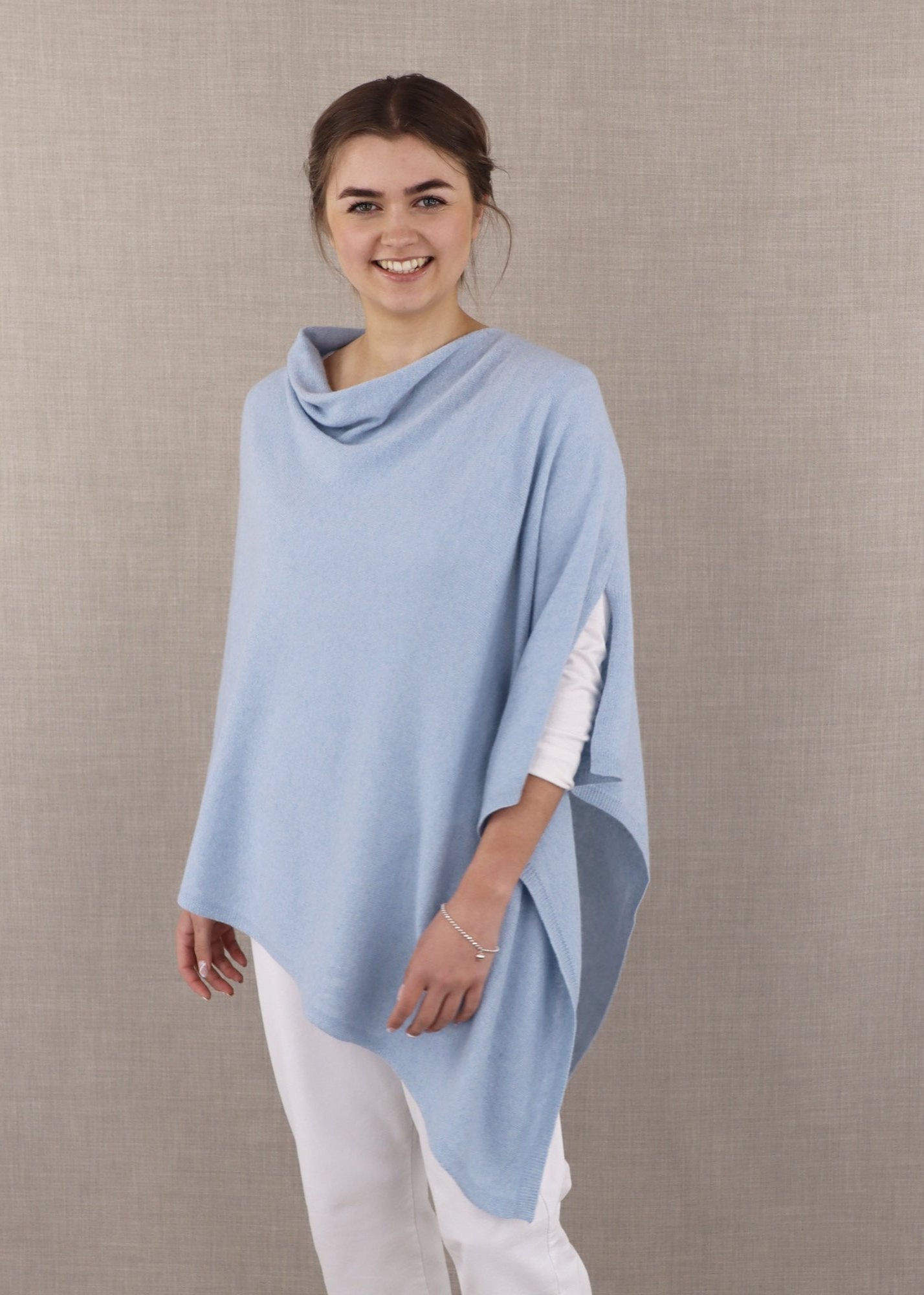 Cashmere Blend Poncho