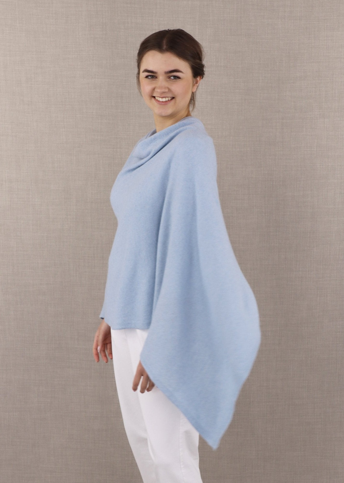 Cashmere Blend Poncho