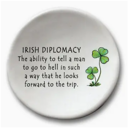 Ceramic Ornament - Irish Diplomacy