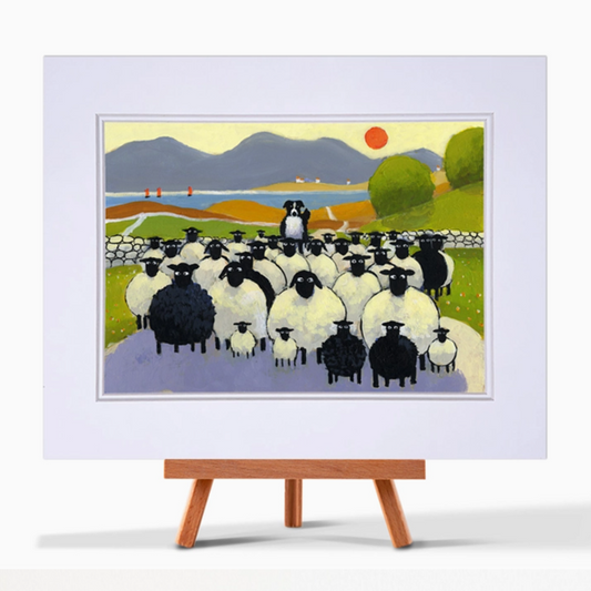 Mounted Print Ewe're A Jolly Good Fellow