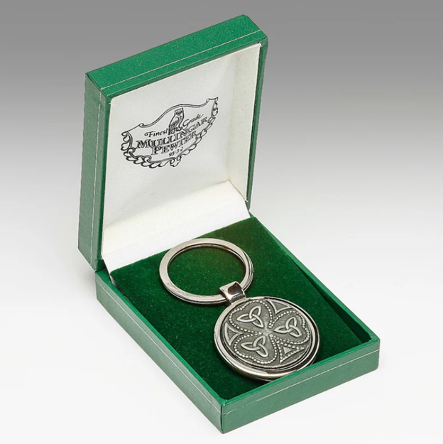 Pewter Irish Emblem Keyrings/Key Chains