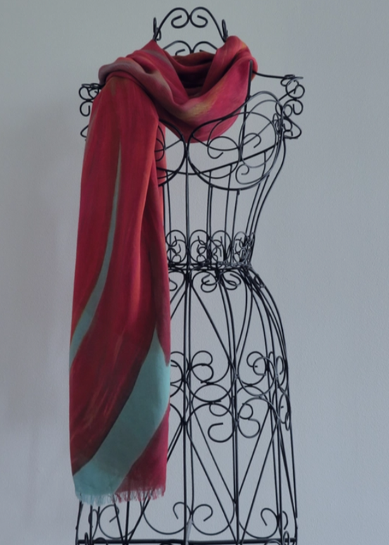 Silk Modal All Season Shawl/Scarf - Scarlet Star