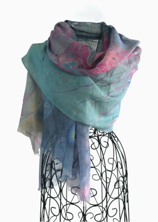 Silk Modal All Season Shawl/Scarf - Beginnings