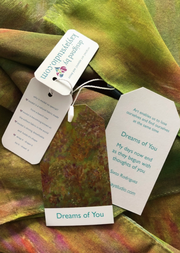 Silk Modal All Season Shawl/Scarf - Dreams of You