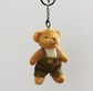 Harris Tweed Teddy Bear Keyring