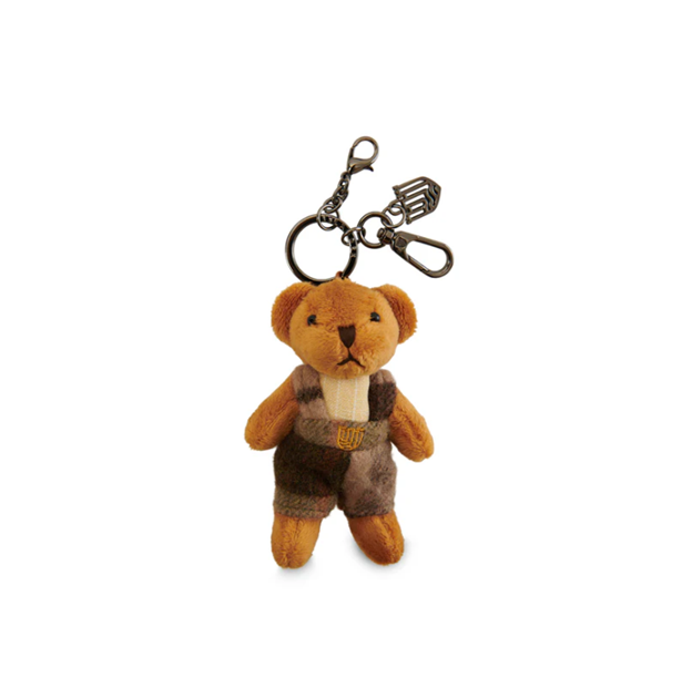 Harris Tweed Teddy Bear Keyring