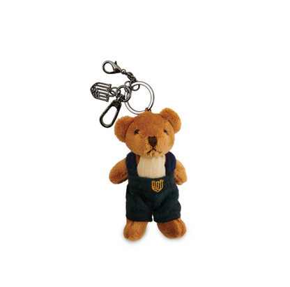 Harris Tweed Teddy Bear Keyring