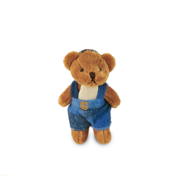 Harris Tweed Teddy Bear Keyring