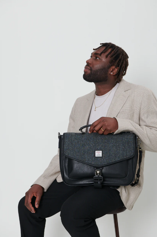 Harris Tweed Laptop Bag