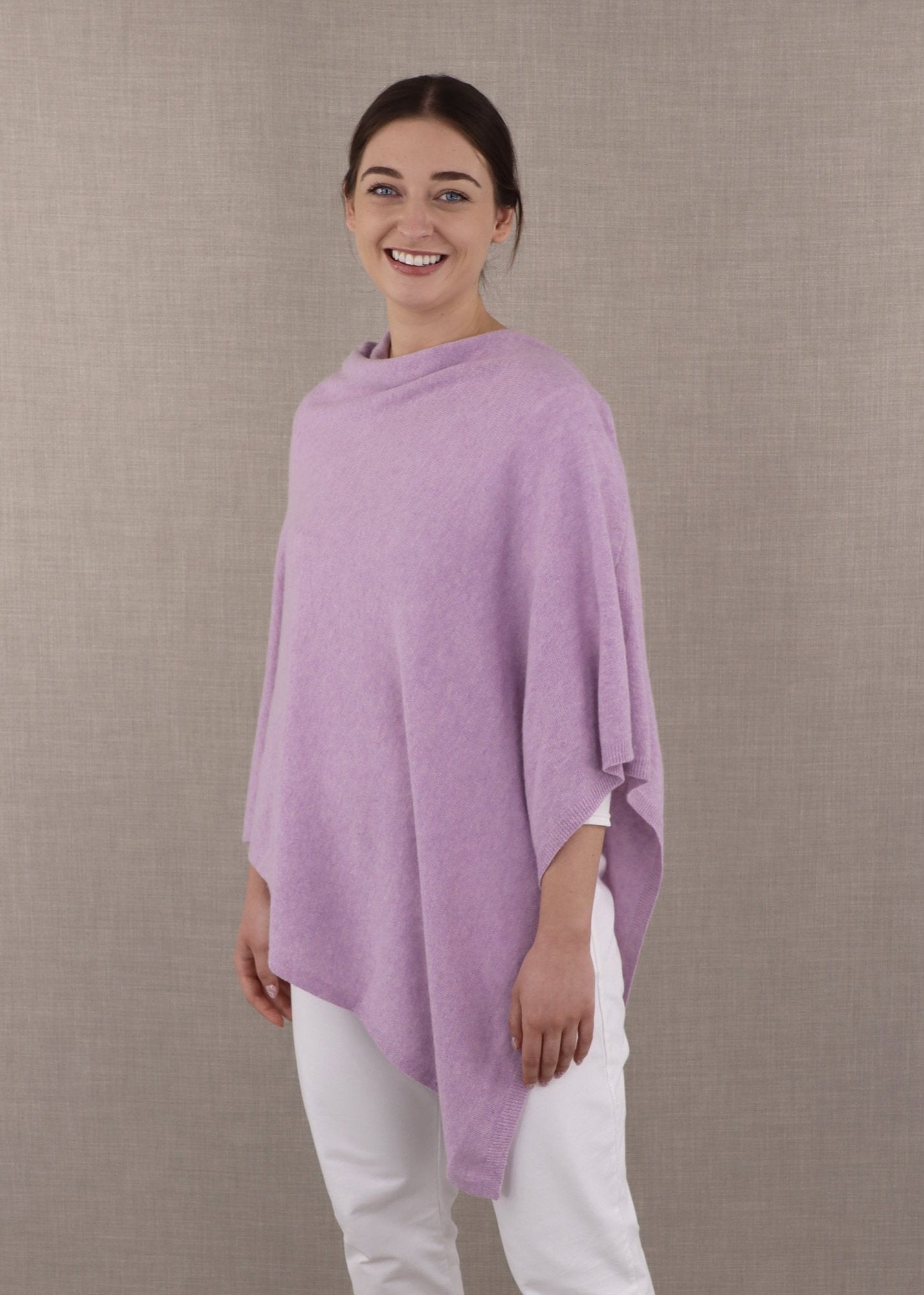 Cashmere Blend Poncho