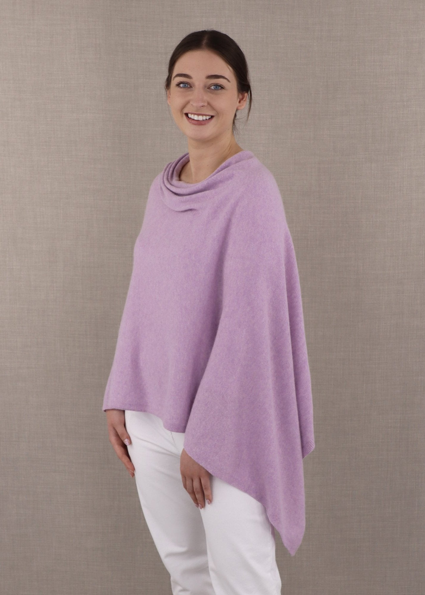 Cashmere Blend Poncho