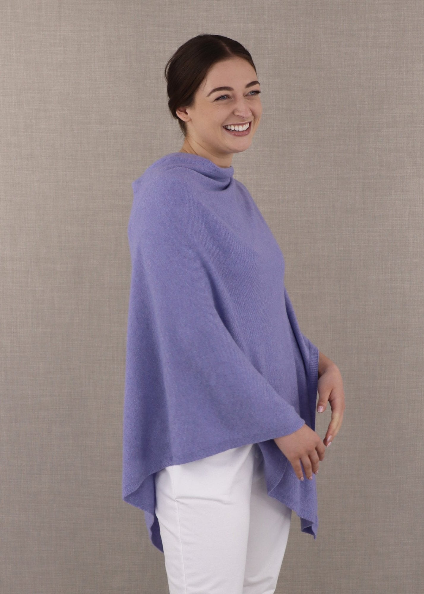 Cashmere Blend Poncho